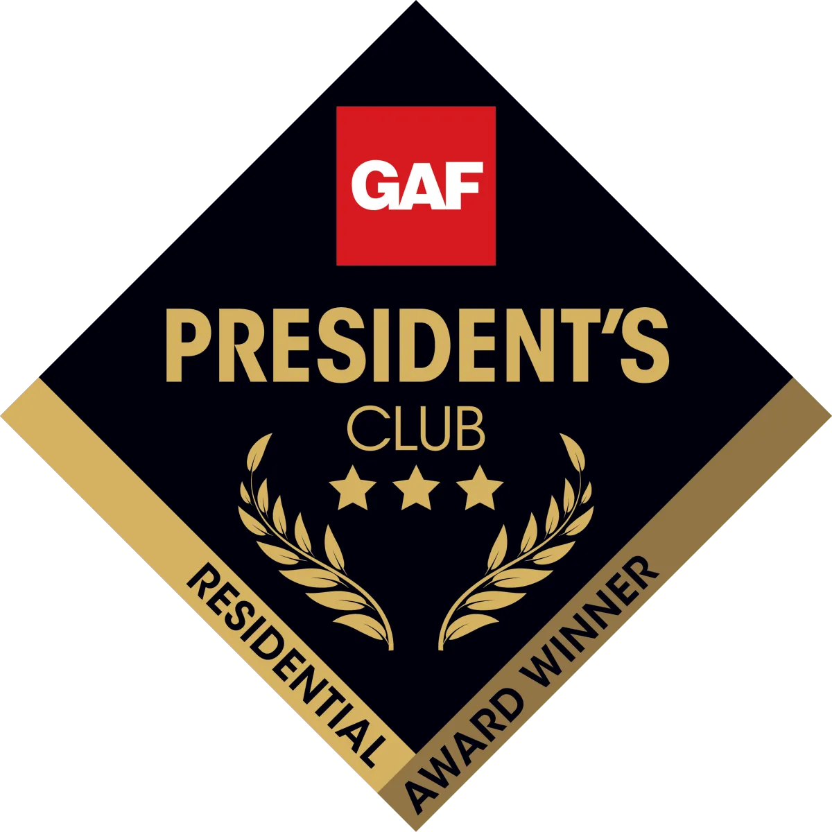 GAF President's Club Badge